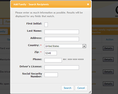 Case Management Software Famities