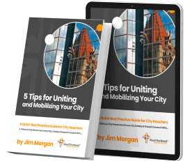 Mockup eBook 5 tips for uniting and mobilizing your city