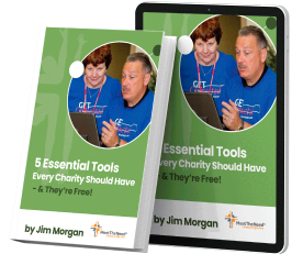 Mockup eBook 5 essentials tools every charity should have - & they’re Free