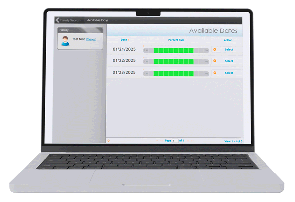 Mockup Drive Scheduling