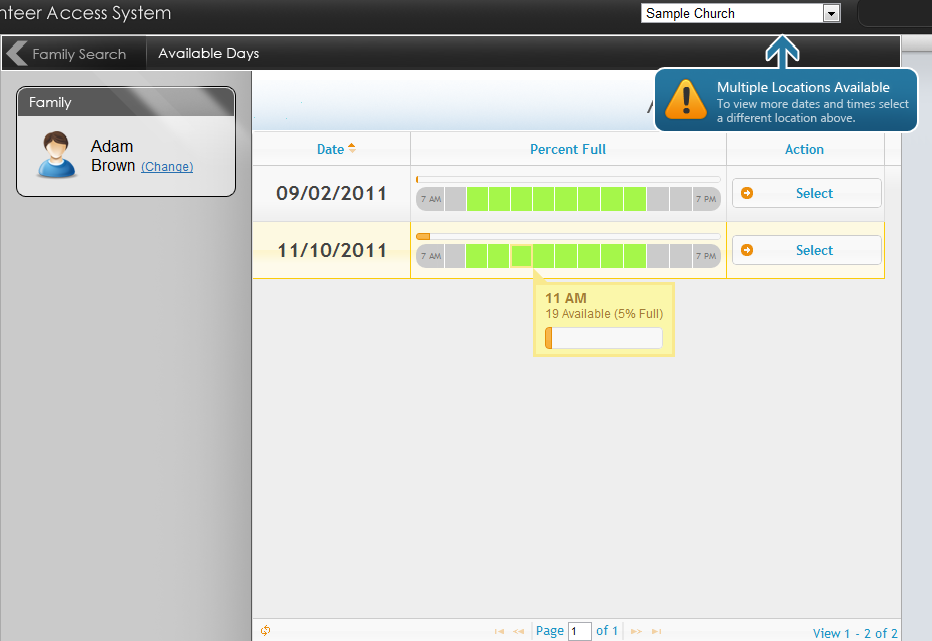Volunteer Access System